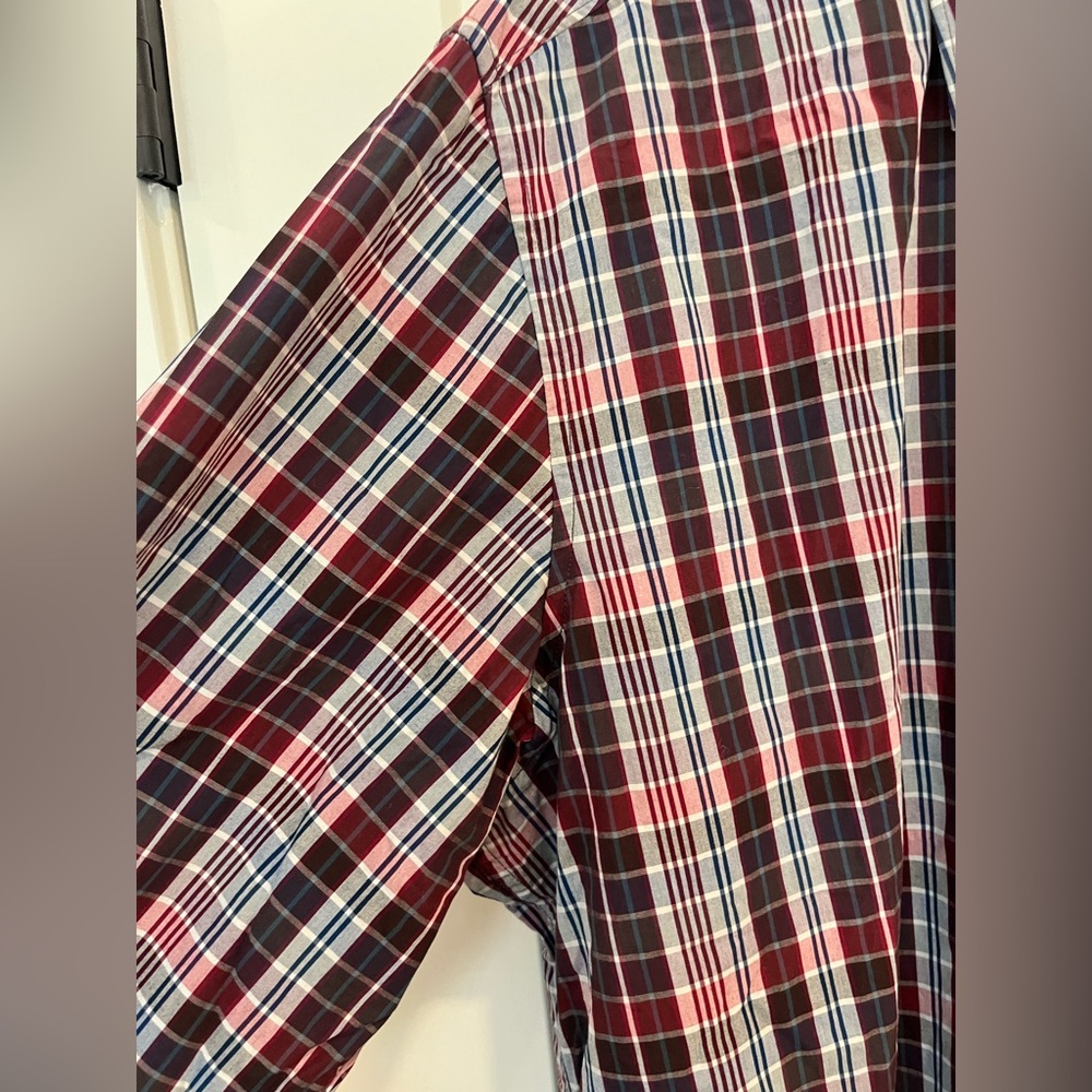 Robert Graham Button Down Plaid Pasiley Dress Shi… - image 6